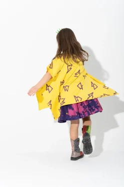 Marques ' Almeida Jersey | Tops | ALL OVER THUNDER PRINT FLAP T-SHIRT YELLOW