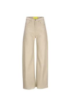 Marques ' Almeida Bottoms | WOVEN BOYFRIEND TROUSERS BEIGE