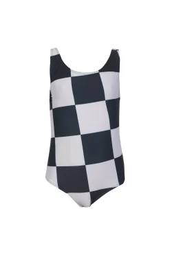Marques ' Almeida Swimwear | Bottoms | BLACK AND WHITE CHECKS SWIMSUIT BLACKWHITE