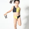 Marques ' Almeida Swimwear | BLACK AND YELLOW SWIMWEAR BIKINI SET MULTICOLOUR