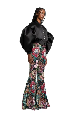 Marques ' Almeida Outerwear | BOMBER JACKET WITH PUFF SLEEVES BLACK