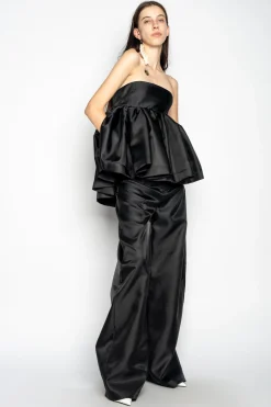 Marques ' Almeida Bottoms | Bottoms | BOYFRIEND TROUSERS BLACK