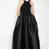 Marques ' Almeida Dresses | DRESS WITH TANK TOP SCOOPED BLACK