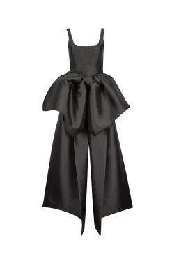 Marques ' Almeida Tops | Tops | FRONT BOW TOP BLACK