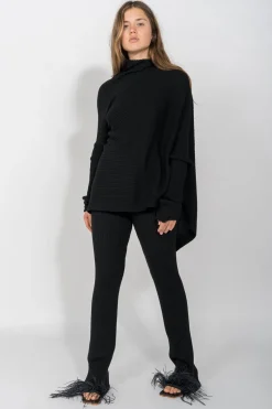 Marques ' Almeida Knitwear | Bottoms | MERINO TROUSERS BLACK