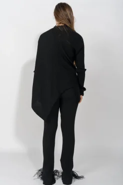 Marques ' Almeida Knitwear | Bottoms | MERINO TROUSERS BLACK