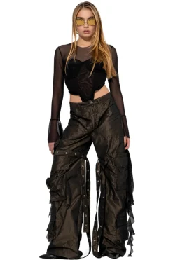 Marques ' Almeida Tops | Tops | MESH CORSET TOP BLACK