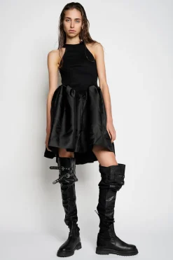Marques ' Almeida Dresses | MINI DRESS WITH TANK TOP SCOOPED BLACK