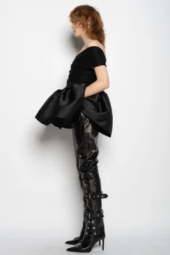 Marques ' Almeida Tops | Tops | OFF SHOULDER TOP BLACK