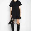 Marques ' Almeida Dresses | PANELLED GATHERED DRESS BLACK