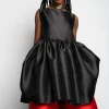 Marques ' Almeida Dresses | Dresses | SHORT SLEEVELESS PUFF DRESS BLACK