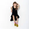 Marques ' Almeida Dresses | SLEEVELESS FLOUNCE DRESS BLACK