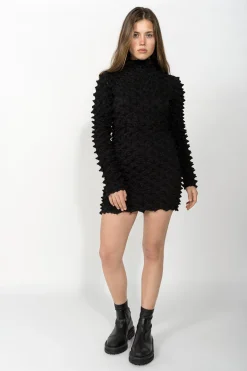 Marques ' Almeida Dresses | Dresses | SPIKED DRESS BLACK