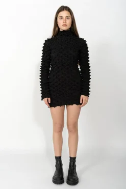 Marques ' Almeida Dresses | Dresses | SPIKED DRESS BLACK