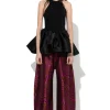 Marques ' Almeida Tops | Tops | TANK TOP WITH PEPLUM BLACK