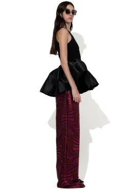 Marques ' Almeida Tops | Tops | TANK TOP WITH PEPLUM BLACK