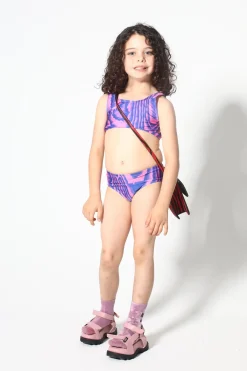 Marques ' Almeida Swimwear | BLUE AND PINK SWIMWEAR BIKINI SET MULTICOLOUR