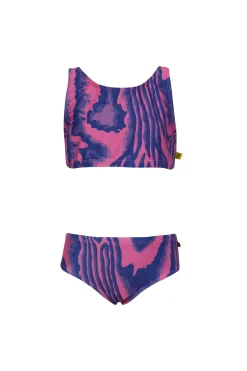 Marques ' Almeida Swimwear | BLUE AND PINK SWIMWEAR BIKINI SET MULTICOLOUR