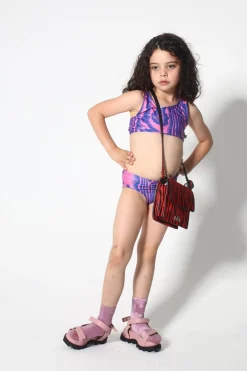Marques ' Almeida Swimwear | BLUE AND PINK SWIMWEAR BIKINI SET MULTICOLOUR