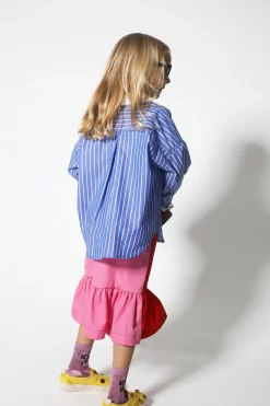 Marques ' Almeida Tops | AND WHITE STRIPED LOOSE SHIRT BLUE