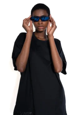 Marques ' Almeida Accessories | ANGULAR FRAME SUNGLASSES BLUE