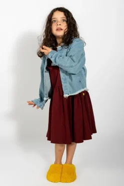 Marques ' Almeida Outerwear | DENIM COLLARLESS JACKET BLUE