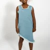 Marques ' Almeida Dresses | DENIM SLEEVELESS DRESS BLUE