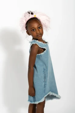 Marques ' Almeida Dresses | DENIM SLEEVELESS DRESS BLUE