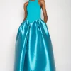 Marques ' Almeida Dresses | DRESS WITH TANK TOP SCOOPED BLUE