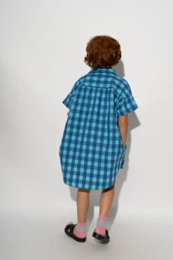 Marques ' Almeida Bottoms | GINGHAM BOXER SHORTS BLUE