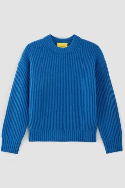 Marques ' Almeida Tops | Knitwear | KNIT JUMPER BLUE