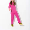 Marques ' Almeida Knitwear | Bottoms | BRIGHT PINK MERINO KNIT TROUSERS BRIGHTPINK