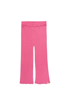 Marques ' Almeida Knitwear | Bottoms | BRIGHT PINK MERINO KNIT TROUSERS BRIGHTPINK