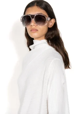 Marques ' Almeida Accessories | AVIATOR SUNGLASSES CLEAR