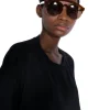 Marques ' Almeida Accessories | DARK BRIDGED SUNGLASSES BROWN