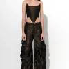 Marques ' Almeida Bottoms | Bottoms | DARK MULTI POCKET TROUSERS BROWN