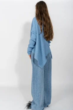 Marques ' Almeida Bottoms | Denim | DENIM BOYFRIEND TROUSERS BLUE