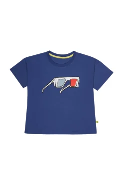 Marques ' Almeida Jersey | Tops | GLASSES 3D PRINT T-SHIRT NAVY
