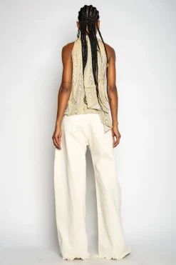 Marques ' Almeida Tops | Tops | DRAPED BLOUSE GOLD