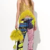 Marques ' Almeida Bottoms | GRAFFITI PRINT FLEECE TROUSERS MULTICOLOUR