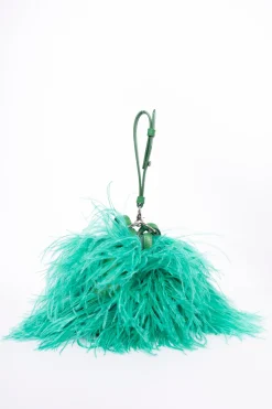 Marques ' Almeida Accessories | FEATHER BAG GREEN