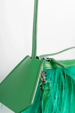 Marques ' Almeida Accessories | FEATHER BAG GREEN