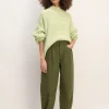 Marques ' Almeida Bottoms | M'a X Everlane | CUFFED TROUSERS KHAKI