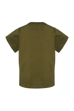 Marques ' Almeida Jersey | Tops | EMBROIDERED T-SHIRT KHAKI