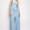 Marques ' Almeida Denim | Bottoms | LIGHT BLUE PATCH POCKET BOYFRIEND TROUSERS LIGHTBLUE