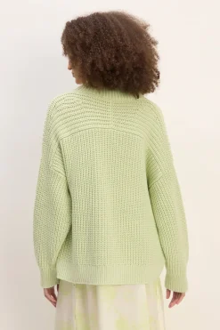 Marques ' Almeida Knitwear | Tops | LIGHT GREEN TURTLENECK KNIT JUMPER LIGHTGREEN