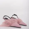 Marques ' Almeida Shoes | LIGHT PINK FEATHER SLING BACKS LIGHTPINK