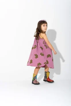 Marques ' Almeida Dresses | AND GREEN BUNNY PRINT STRAPPY DRESS LILAC