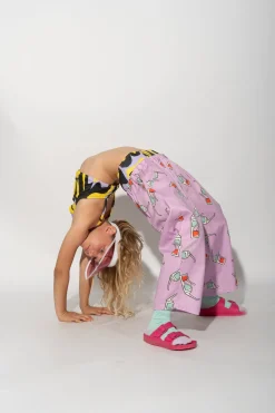 Marques ' Almeida Bottoms | 3D GLASSES PRINT BALLOON TROUSERS LILAC