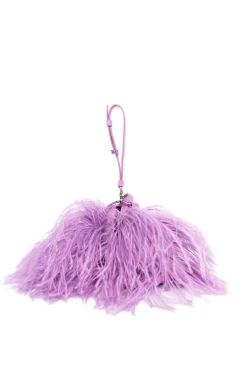 Marques ' Almeida Accessories | FEATHER BAG LILAC